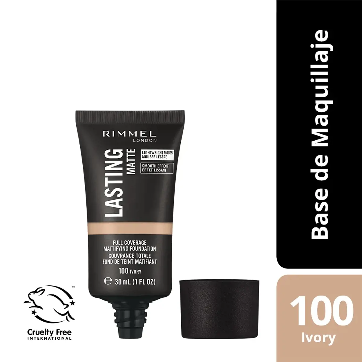 RIMMEL LASTING MATTE BASE 100 IVORY