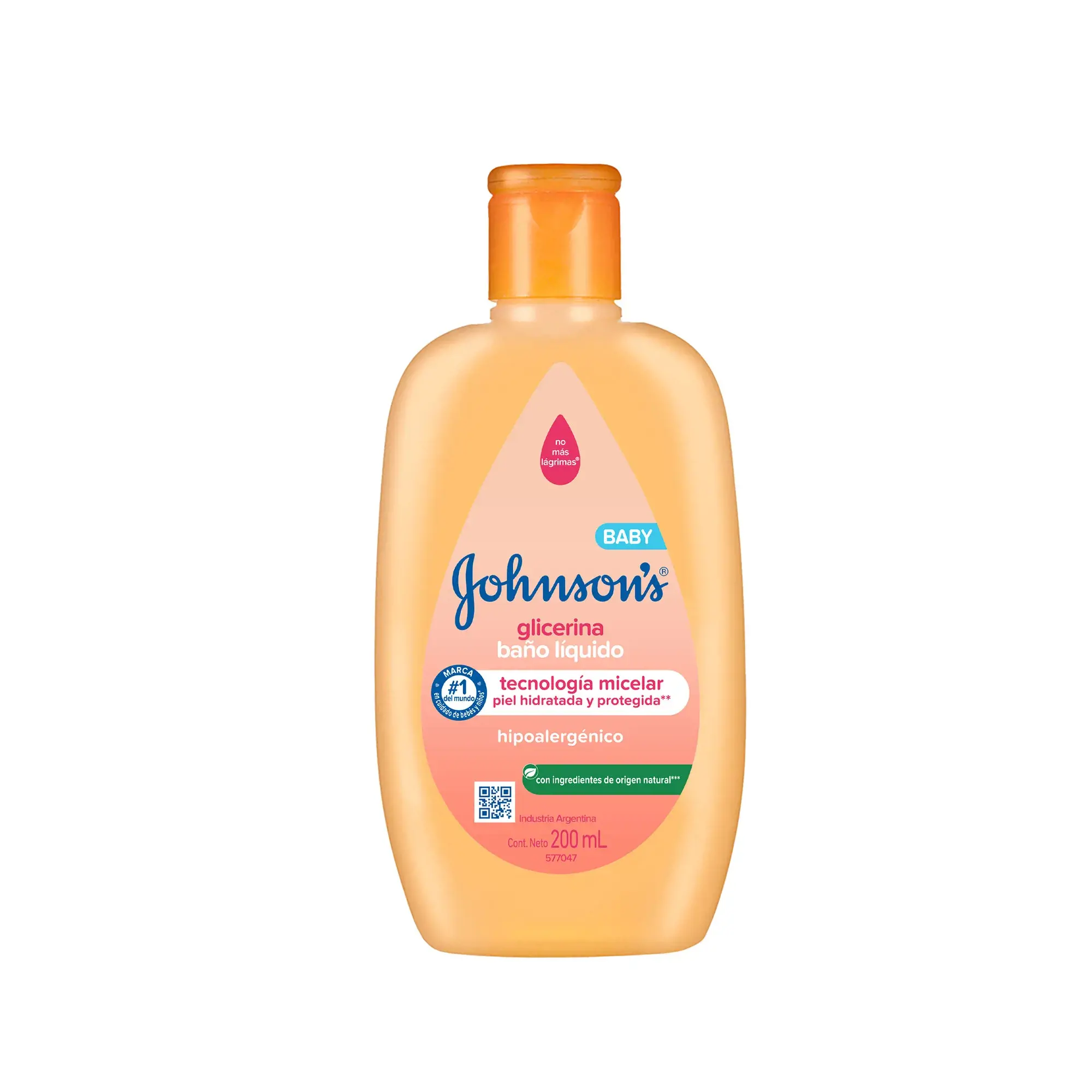 Jabon Liquido Johnson Baby Glicerina x200ml