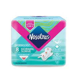 Toallas Femeninas Nosotras Clasica x8