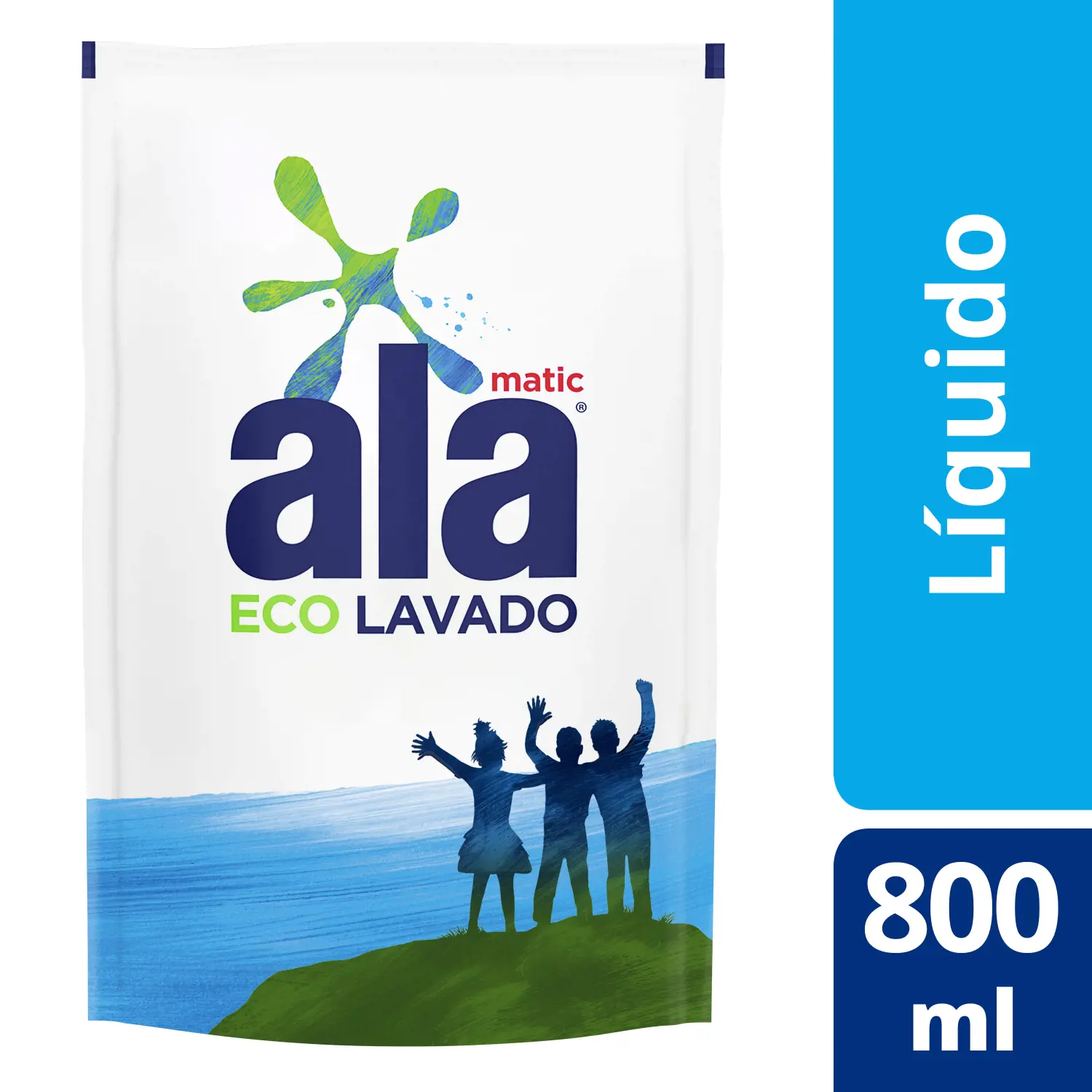 ALA LIQ MATIC DP X800ML ECO LAVADO-