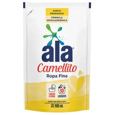 Jabón líquido lavado a mano hipoalergenico Ala camellito doypack 900 ml