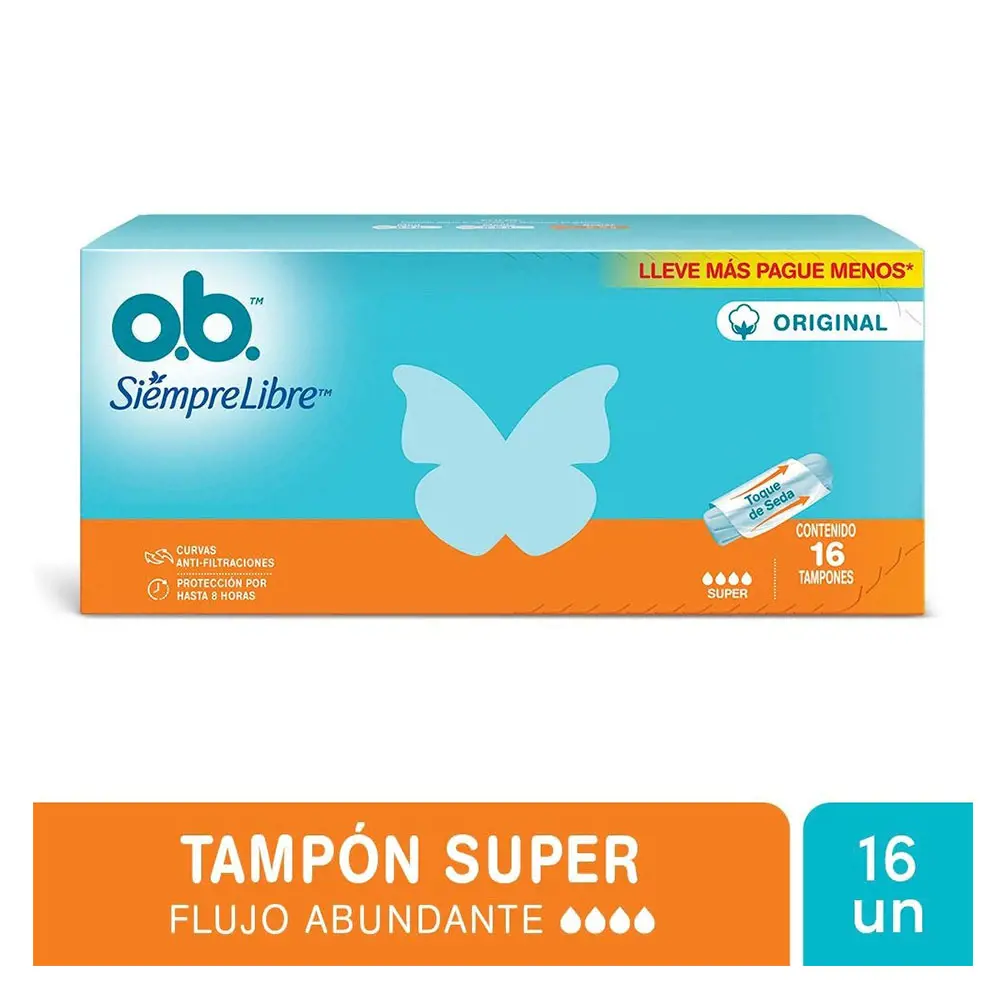 OB TAMPONES ORIGINAL SUPER X16-4803
