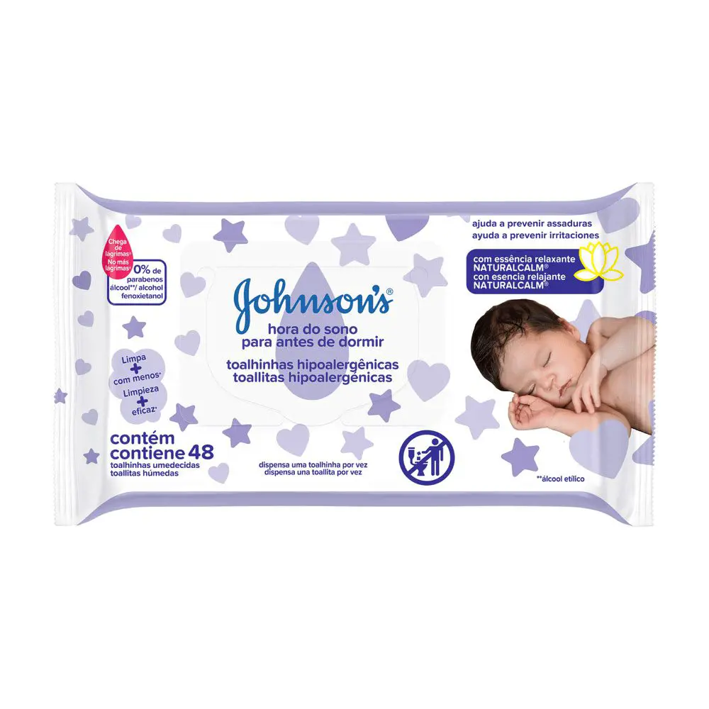 J&J TOALLA HUM X48 HORA DE SUE¤OS