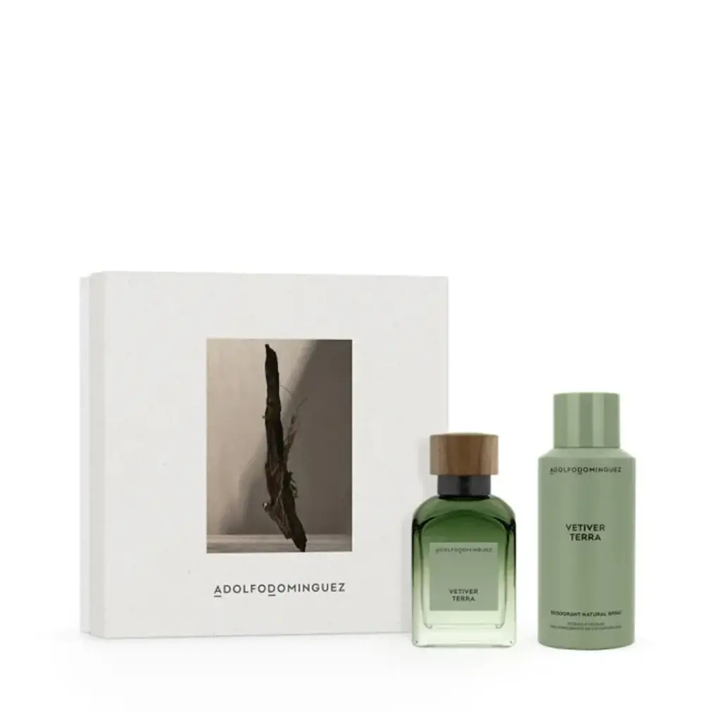 Set Vetiver Terra EDP 120 Ml  + DEO